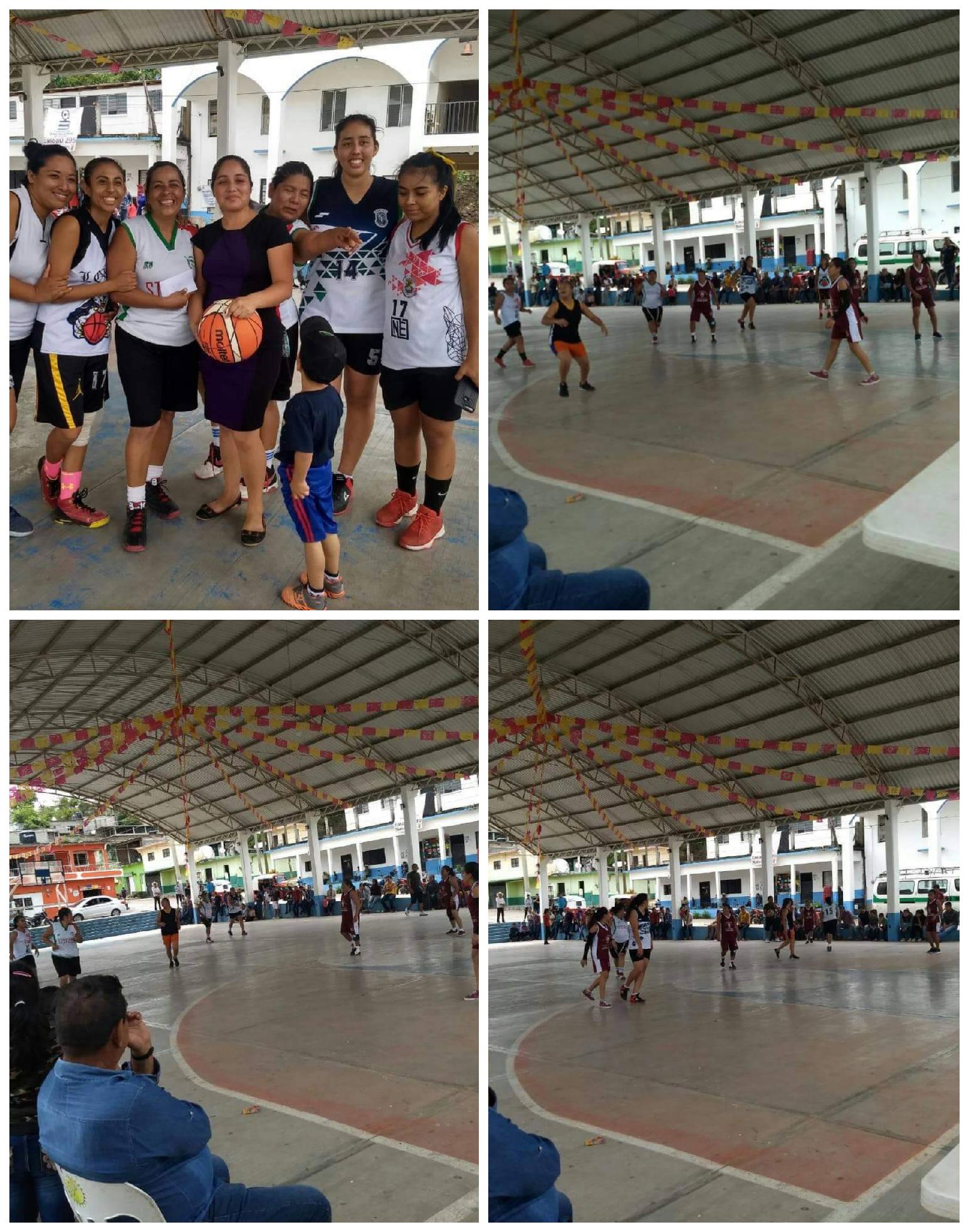 Cuadrangular de baloncesto. Ejido Nuevo León